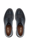Men's Genuine Leather Navy Blue Classic Shoes - 5