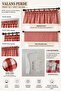 Natural Plaid Color Valance Curtain – Gathered Retro Curtain - 4