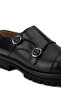 Men's Genuine Leather Black Classic Shoes - 7