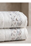 Delia Set of 2 Embroidered Hand Towels 50X90 cm - 3