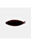 Women's Burgundy Hand-Knitted Leather Clutch - 5