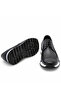 Genuine Leather Men's Shoes – Rubber Sole 6872 Anthracite+Black - 6