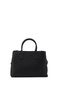 Women's Faux Leather Black Shoulder Bag - 3