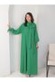 Pearl-Embellished Dress Green 2096