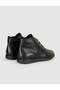 Tinano Genuine Leather Black Lace-Up Winter Men's Casual Boots - 4