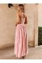 Rochie maxi, roz - XS - 4