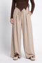 Wide Leg Trousers 202714 - Stone Color