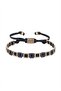 Stoned Mini Square Bracelet