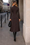 Women's Turtleneck Long Sleeve Slit Midi Dress Timeless Elegance New Season - 5
