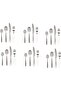 24-Piece Stainless Steel Cutlery Set with Stand WR3000-24