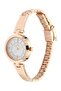 Ladies Quartz Analog Silver Dial Metal Strap Watch for Women - 3