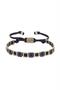 Stoned Mini Square Bracelet