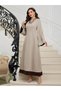 Rochie maxi, bej - M - 6