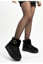 Women's Boots Black Suede Stylish Fape - 3