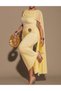 Rochie lunga, Galben - 2