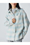 Jacheta Oversize, Albastru