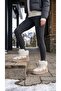 Women's Fur Plush Detailed Thick Sole Daily Winter Boots - 6