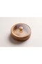 Bamboo Lid Storage Container - Glass Lid Spice Jar - Salt Shaker Spice Organizer - 4