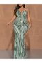 Rochie lunga, Verde