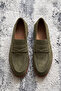 Moen Genuine Leather Suede Effect Penny Loafer Men's Classic Shoes