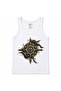 Desert Compass Emerald Star Arabian Art Tank Top