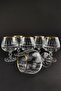 Bohemia Crystal 6-Piece Coffee Side Water Glass Gold – 01 0250