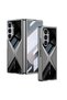 Galaxy Z Fold 6 Case Ultra Slim with Camera Protection Pc + Leather Back Surface X-Pro Case - 5