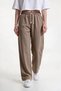 Women's Muslin Look Palazzo Sweatpants - 4