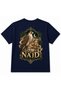 Najd Desert Soul Arabian Falcon Graphic Kids T-Shirt - 7