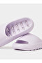 Purple Solid Comfort Slides - 3