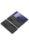 Galaxy Z Fold 7 Faux Leather Back Surface Card Holder Silicone Case - 2