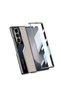 Galaxy Z Fold 6 Case Ultra Slim with Camera Protection Pc + Leather Back Surface Tgco Poligan Case - 4