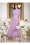 Rochie maxi, mov - XL