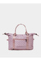 Lilac Polka Dot Gym Bag - 3