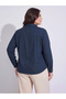Oversized Longline Drop Shoulder Shirt - 5