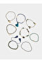 Pack Of 8 - Multi-Color Beaded Bracelets