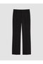 Vizyon New Season Black High Waist Women's Cigarette Pants - 5