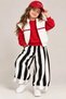 Children's Striped Vest - Striped Tracksuit Bottom-Top Set