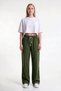 Women's Muslin Look Palazzo Sweatpants - 4