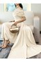 Rochie maxi, bej - XL - 2