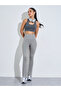 Dual Tear Drop Back Detail Sports Bra - 2
