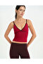Cherry Contrast Piping Strap Blouse - 5