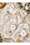 Needle Embroidered Crepe Chiffon Shawl - 4