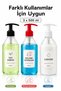 Transparent Pump Liquid Soap Dispenser Set Kitchen Bathroom Office - 3