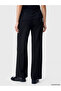 Loose Fit Women's Pleated Fabric Trousers (W6) - 4