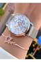 Brand Original - Rose Silver Color- 2 Year Warranty Women Wrist Watch - Wristband Gifted 010Dkl00-585 - 5