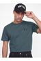 Charcoal Jjcleveland Solid Patchwork Crew Neck T-Shirt - 6