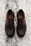 Gorki Genuine Leather Lace-Up Thick Sole Men's Classic Casual Shoes - 3