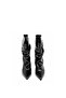Genuine Patent Leather Boots Z660 Black Patent Leather Wrinkled - 3