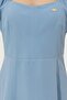 Women's Blue Woven Dress 50249539012 - 5